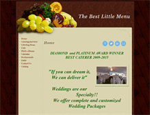 Tablet Screenshot of bestlittlemenu.com